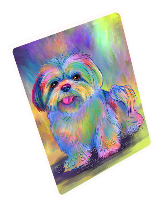 Paradise Wave Lhasa Apso Dog Cutting Board C75291