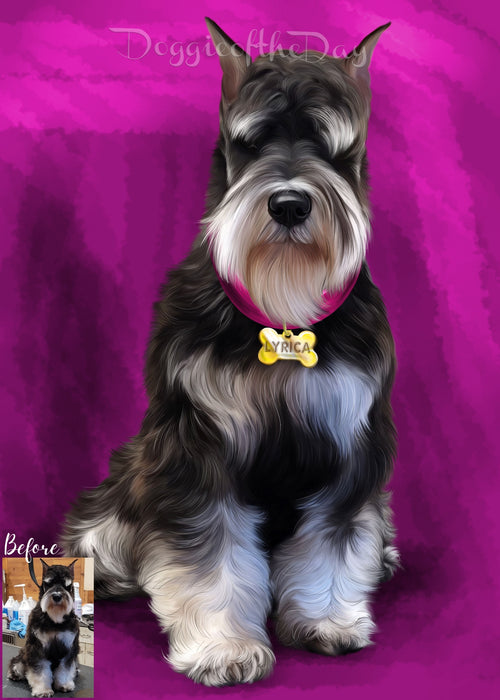 Digital Painting PERSONALIZED PET PORTRAIT! Custom Pet Dog or Cat Art