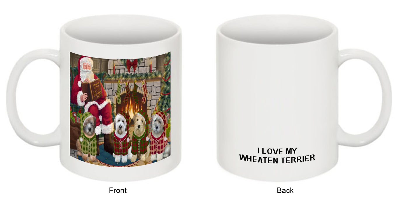 Christmas Cozy Holiday Tails Wheaten Terriers Dog Coffee Mug MUG50798