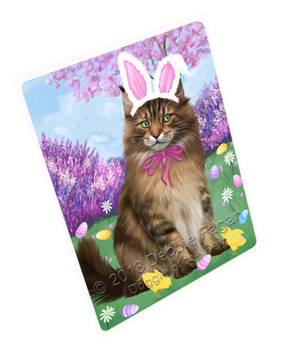 Easter Holiday Maine Coon Cat Magnet MAG75972 (Small 5.5" x 4.25")