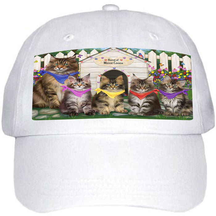 Spring Dog House Maine Coon Cats Ball Hat Cap HAT60366