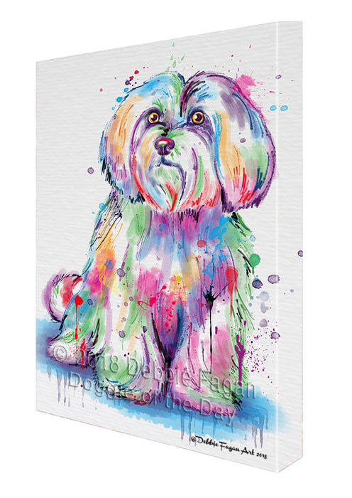 Watercolor Maltese Dog Canvas Print Wall Art Décor CVS137258