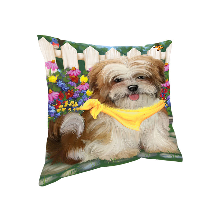 Spring Floral Malti Tzu Dog Pillow PIL55516