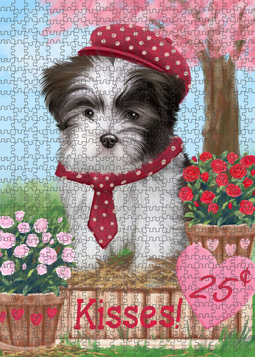 Rosie 25 Cent Kisses Malti Tzu Dog Puzzle  PUZL92088