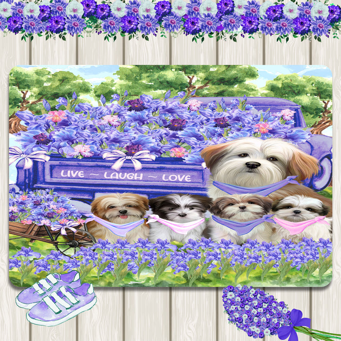 Malti Tzu Area Rug and Runner: Explore a Variety of Designs, Custom, Personalized, Floor Carpet Rugs for Indoor, Home and Living Room, Gift for Pet and Dog Lovers