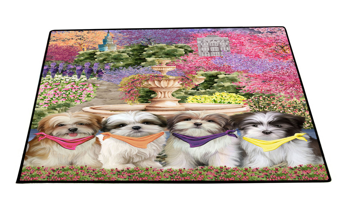 Malti Tzu Floor Mat and Door Mats, Explore a Variety of Designs, Personalized, Anti-Slip Welcome Mat for Outdoor and Indoor, Custom Gift for Dog Lovers