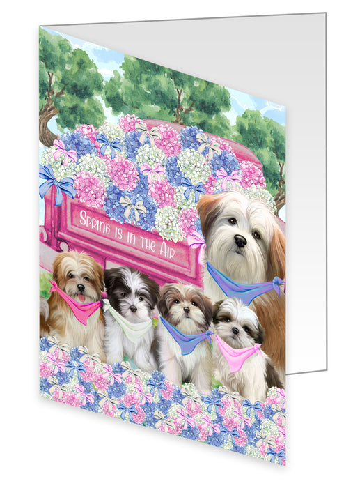 Malti Tzu Greeting Cards & Note Cards: Explore a Variety of Designs, Custom, Personalized, Invitation Card with Envelopes, Gift for Dog and Pet Lovers