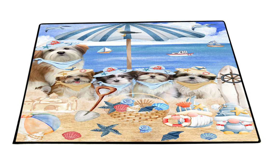 Malti Tzu Floor Mat and Door Mats, Explore a Variety of Designs, Personalized, Anti-Slip Welcome Mat for Outdoor and Indoor, Custom Gift for Dog Lovers