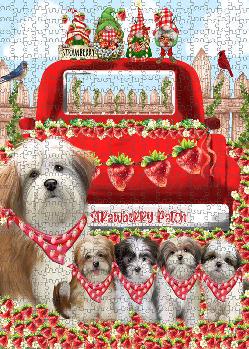 Malti Tzu Jigsaw Puzzle: Explore a Variety of Designs, Interlocking Halloween Puzzles for Adult, Custom, Personalized, Pet Gift for Dog Lovers