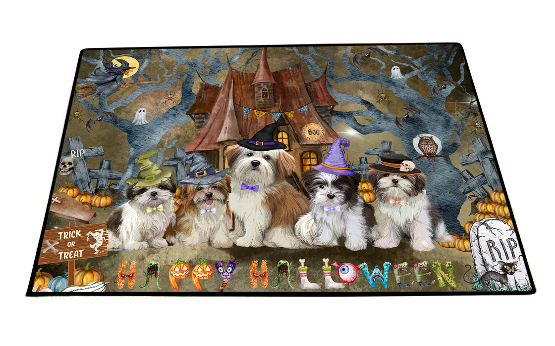 Malti Tzu Floor Mat and Door Mats, Explore a Variety of Designs, Personalized, Anti-Slip Welcome Mat for Outdoor and Indoor, Custom Gift for Dog Lovers