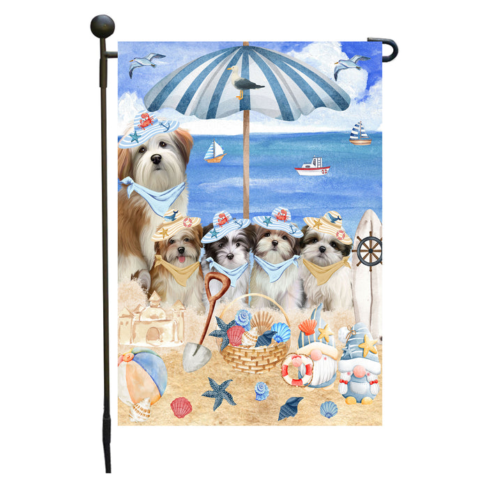 Malti Tzu Dogs Garden Flag, Double-Sided Outdoor Yard Garden Decoration, Explore a Variety of Designs, Custom, Weather Resistant, Personalized, Flags for Dog and Pet Lovers