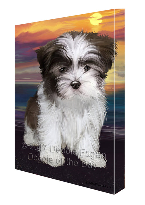 Malti Tzu Dog Canvas Wall Art CVS52068