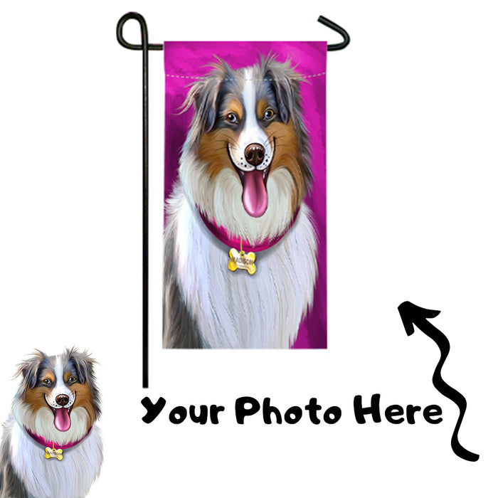 Add Your PERSONALIZED PET Painting Portrait Photo on Mini Garden Flag