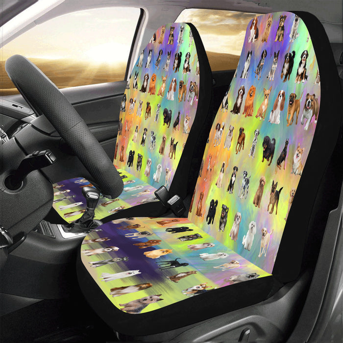Paradise Wave Multi Breed Dogs Car Seat Covers (Set of 2)