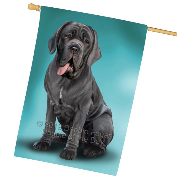 Neapolitan Mastiff Dog House Flag FLG65590