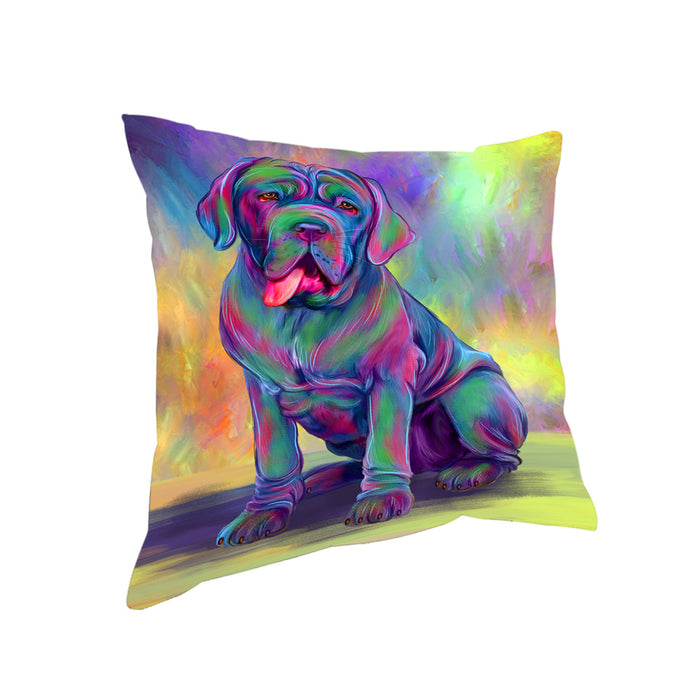 Paradise Wave Neapolitan Mastiff Dog Pillow with Top Quality High-Resolution Images - Ultra Soft Pet Pillows for Sleeping - Reversible & Comfort - Ideal Gift for Dog Lover - Cushion for Sofa Couch Bed - 100% Polyester