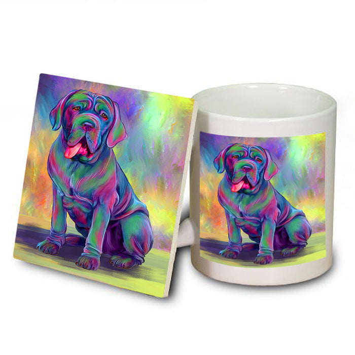Paradise Wave Neapolitan Mastiff Dog Mug and Coaster Set MUC57506