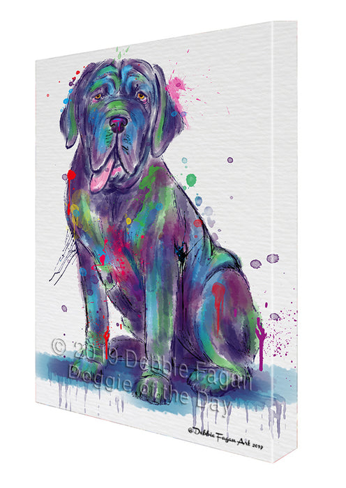 Watercolor Neapolitan Mastiff Dog Canvas Print Wall Art Décor CVS145610