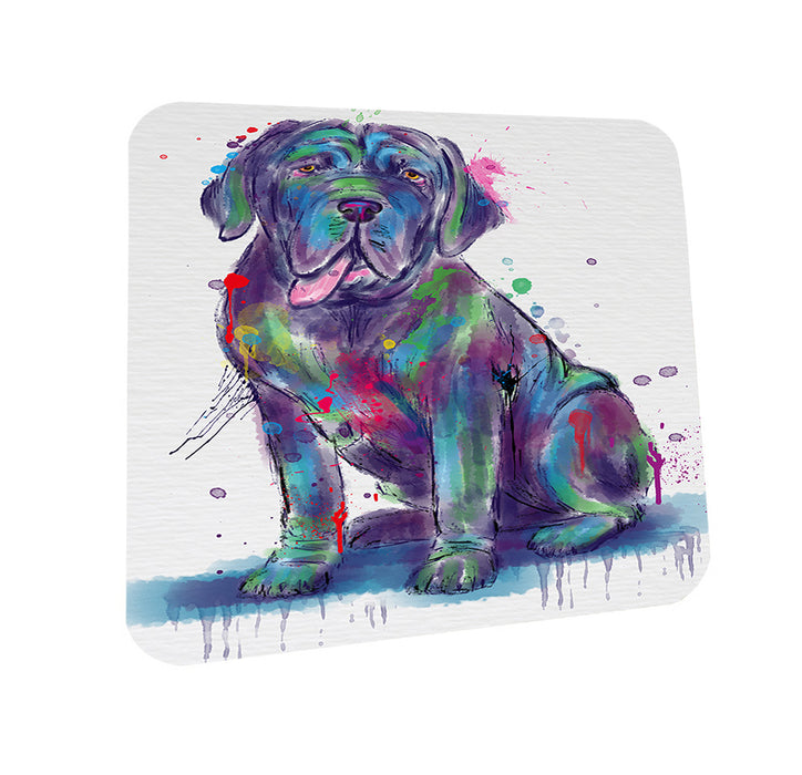 Watercolor Neapolitan Mastiff Dog Coasters Set of 4 CST57514