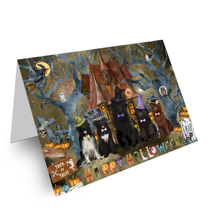 Newfoundland Greeting Cards & Note Cards: Explore a Variety of Designs, Custom, Personalized, Halloween Invitation Card with Envelopes, Gifts for Dog Lovers