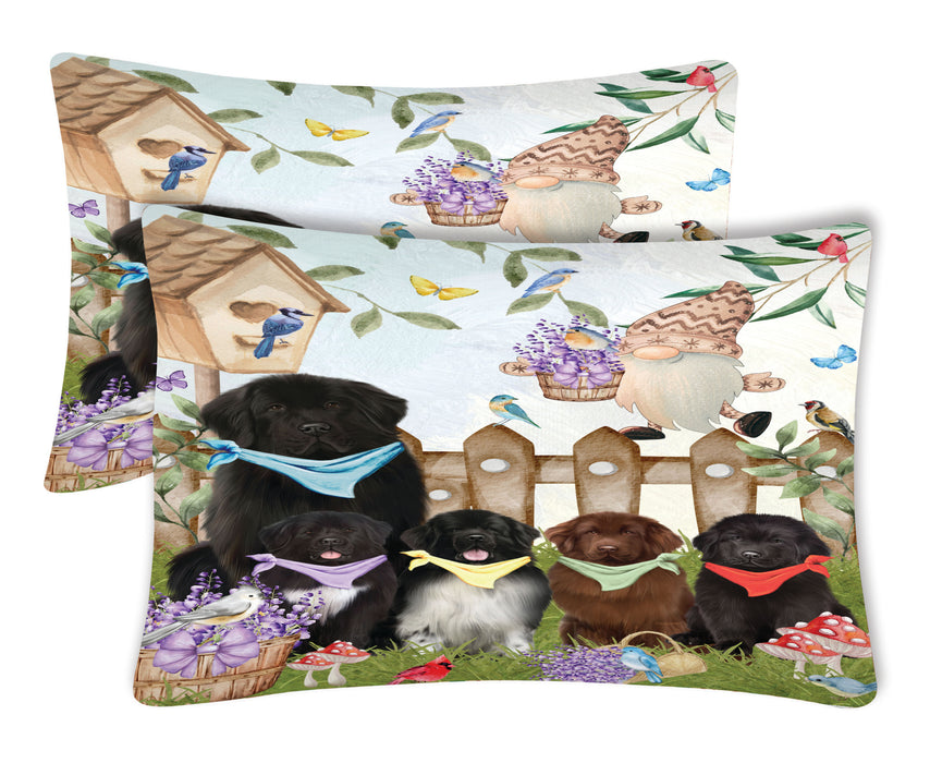Newfoundland Pillow Case, Standard Pillowcases Set of 2, Explore a Variety of Designs, Custom, Personalized, Pet & Dog Lovers Gifts