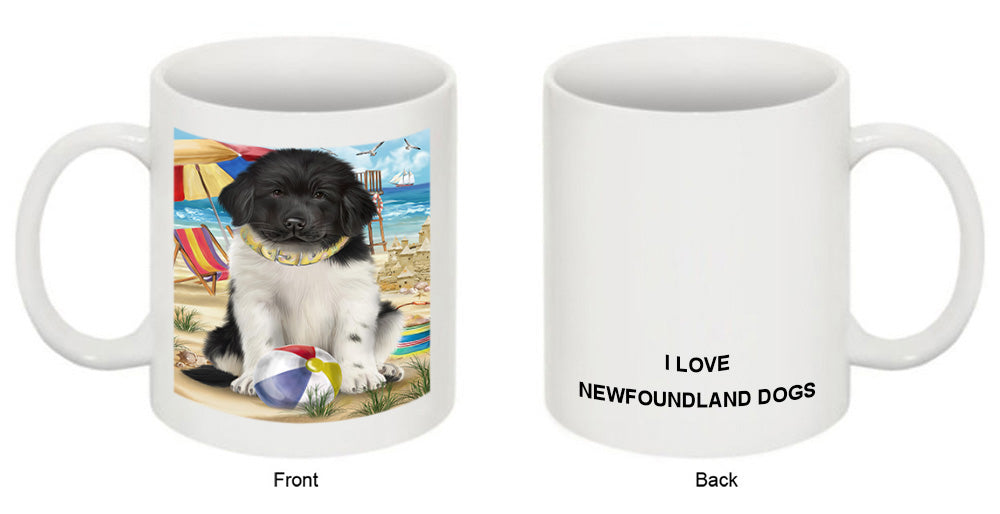 Pet Friendly Beach Newfoundland Dog Coffee Mug MUG49569