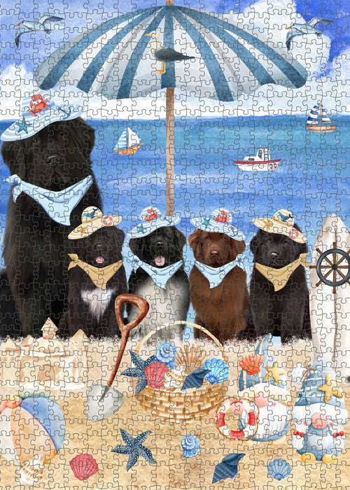Newfoundland Jigsaw Puzzle: Explore a Variety of Personalized Designs, Interlocking Puzzles Games for Adult, Custom, Dog Lover's Gifts