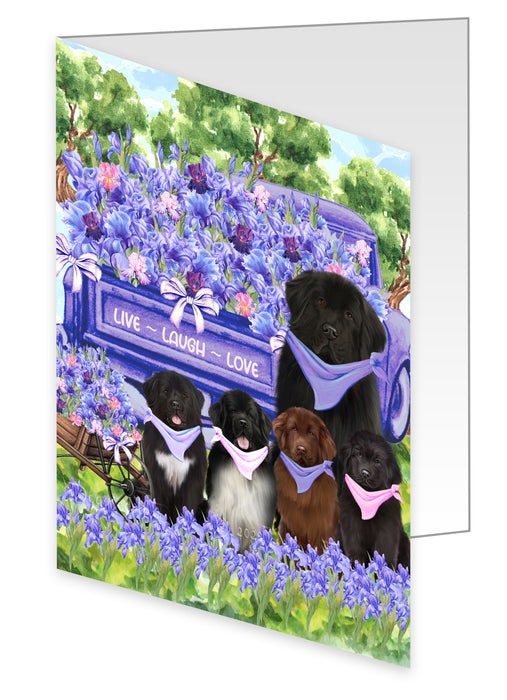 Newfoundland Greeting Cards & Note Cards, Explore a Variety of Personalized Designs, Custom, Invitation Card with Envelopes, Dog and Pet Lovers Gift