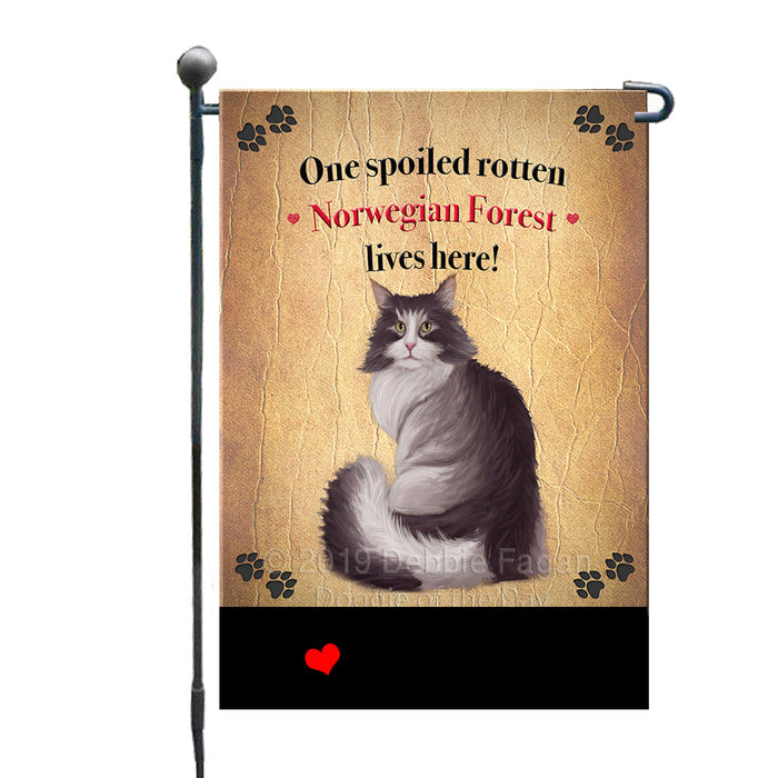 Personalized Spoiled Rotten Norwegian Forest Dog GFLG-DOTD-A63209