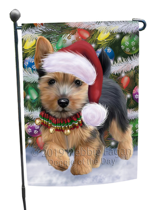 Chistmas Trotting in the Snow Norwich Terrier Dog Garden Flags Outdoor Decor for Homes and Gardens Double Sided Garden Yard Spring Decorative Vertical Home Flags Garden Porch Lawn Flag for Decorations GFLG68507