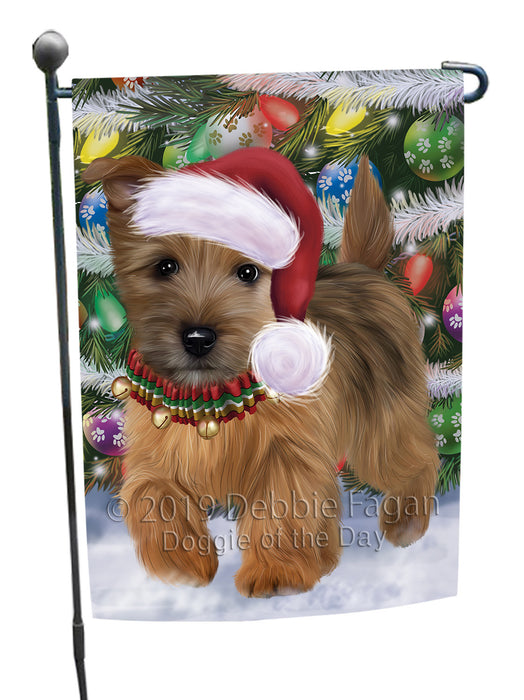 Chistmas Trotting in the Snow Norwich Terrier Dog Garden Flags Outdoor Decor for Homes and Gardens Double Sided Garden Yard Spring Decorative Vertical Home Flags Garden Porch Lawn Flag for Decorations GFLG68509