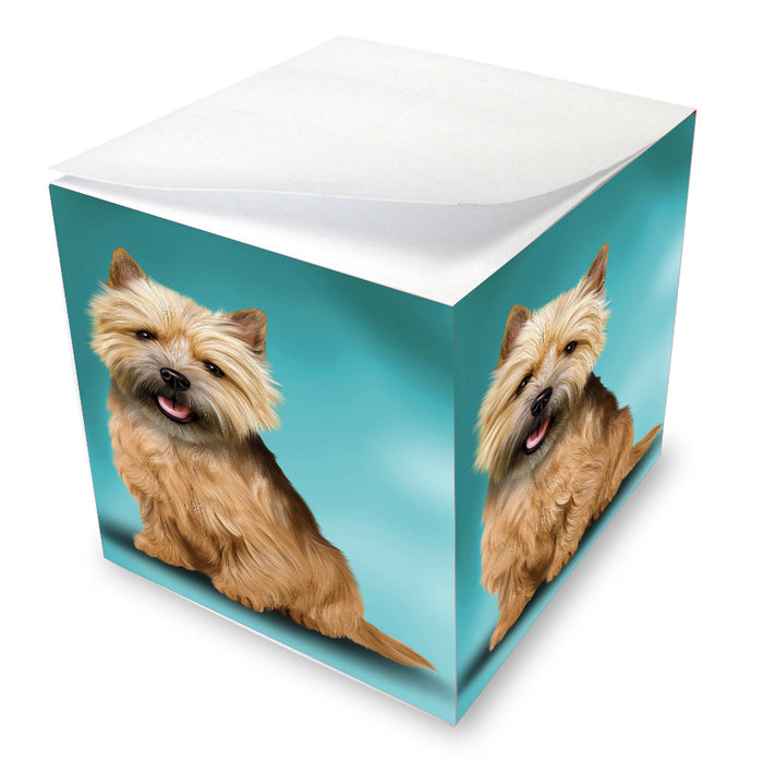 Norwich Terrier Dog Note Cube NOC-DOTD-A57768