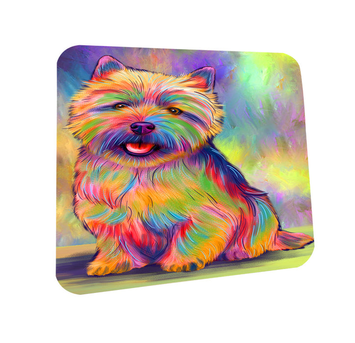 Paradise Wave Norwich Terrier Dog Coasters Set of 4 CST57473