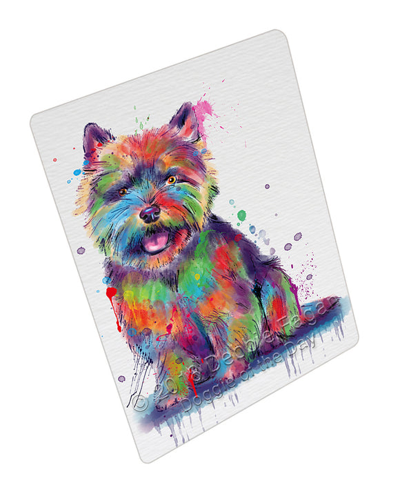 Watercolor Norwich Terrier Dog Refrigerator / Dishwasher Magnet RMAG110310