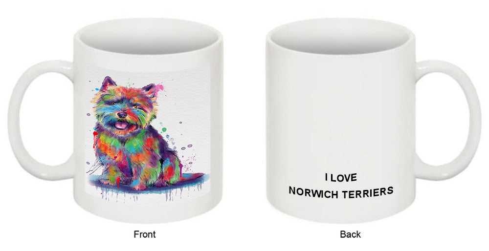 Watercolor Norwich Terrier Dog Coffee Mug MUG52955
