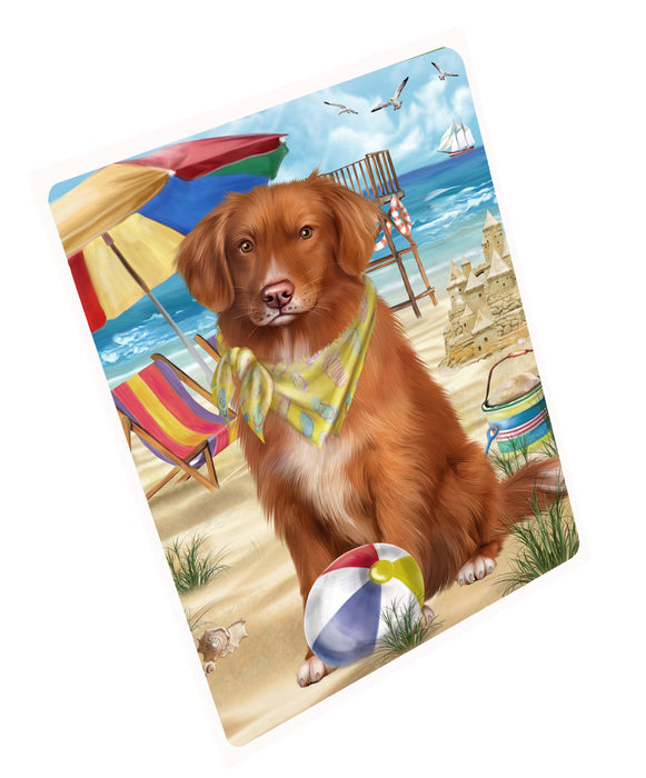 Pet Friendly Beach Nova Scotia Duck Toller Retriever Dog Cutting Board - For Kitchen - Scratch & Stain Resistant - Designed To Stay In Place - Easy To Clean By Hand - Perfect for Chopping Meats, Vegetables, CA82530