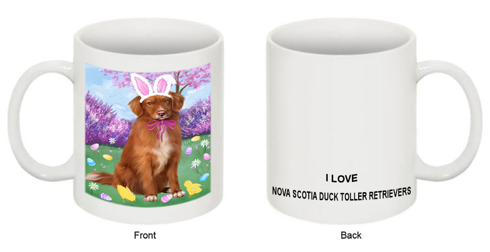Easter Holiday Nova Scotia Duck Toller Retriever Dog Coffee Mug MUG52319