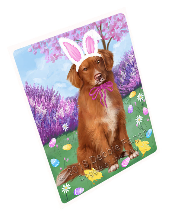 Easter Holiday Nova Scotia Duck Toller Retriever Dog Cutting Board C75978