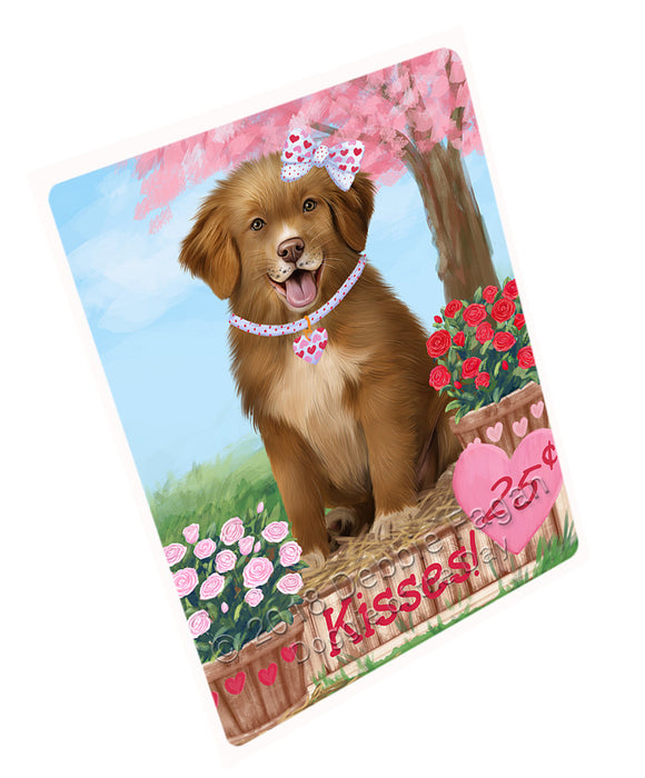 Rosie 25 Cent Kisses Nova Scotia Duck Toller Retriever Dog Cutting Board C73059