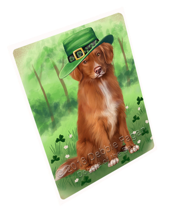 St. Patricks Day Irish Portrait Nova Scotia Duck Toller Retriever Dog Mini Magnet MAG76607