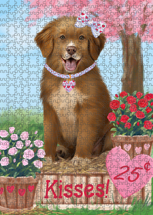 Rosie 25 Cent Kisses Nova Scotia Duck Toller Retriever Dog Puzzle  PUZL92100