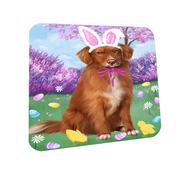 Easter Holiday Nova Scotia Duck Toller Retriever Dog Coasters Set of 4 CST56879