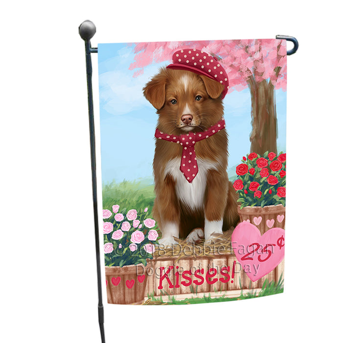 Rosie 25 Cent Kisses Nova Scotia Duck Toller Retriever Dog Garden Flag GFLG56523