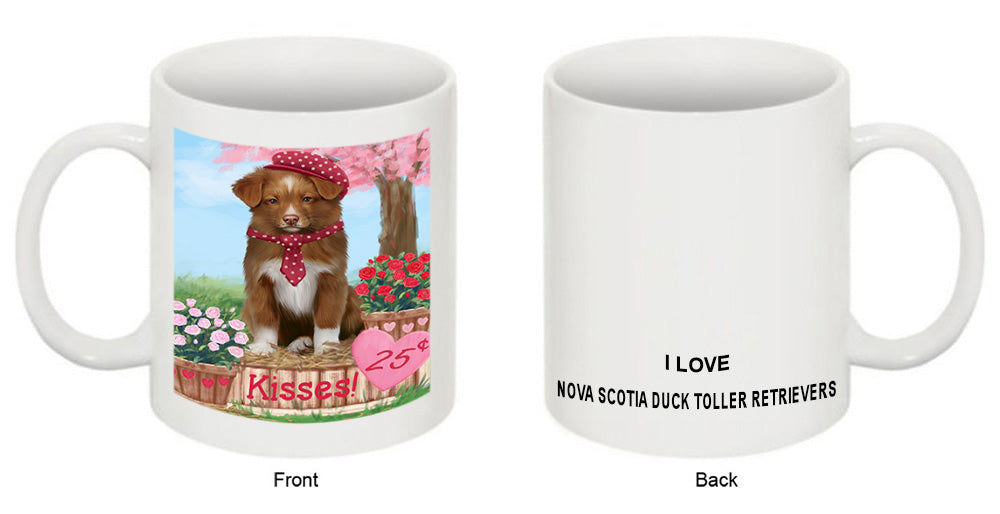 Rosie 25 Cent Kisses Nova Scotia Duck Toller Retriever Dog Coffee Mug MUG51373