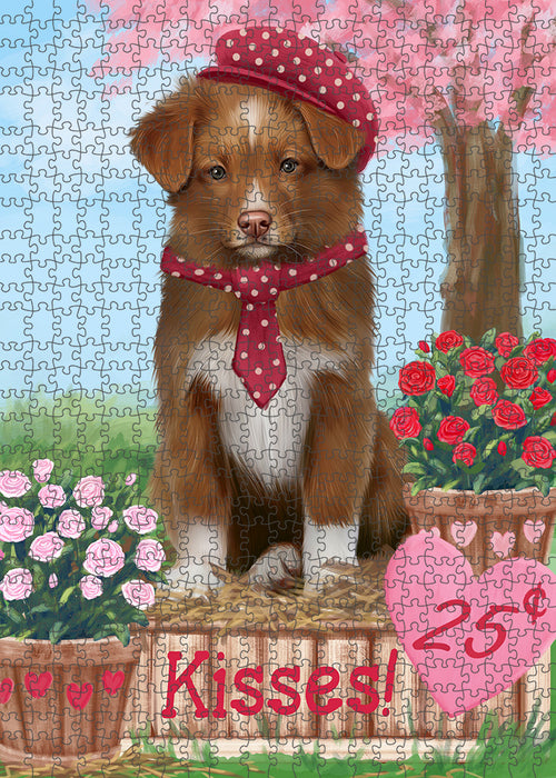 Rosie 25 Cent Kisses Nova Scotia Duck Toller Retriever Dog Puzzle  PUZL92104