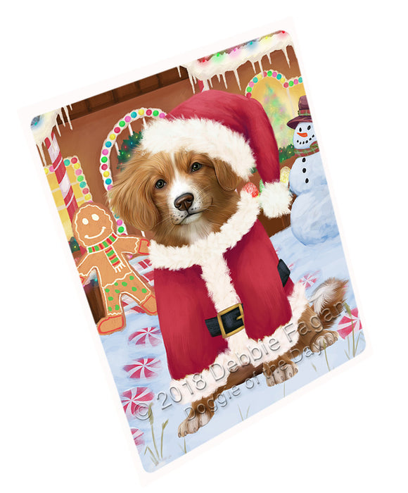 Christmas Gingerbread House Candyfest Nova Scotia Duck Toller Retriever Dog Cutting Board C74517