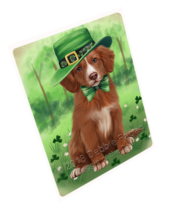 St. Patricks Day Irish Portrait Nova Scotia Duck Toller Retriever Dog Mini Magnet MAG76609