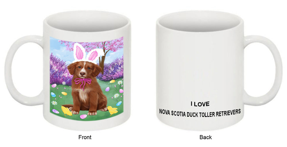 Easter Holiday Nova Scotia Duck Toller Retriever Dog Coffee Mug MUG52321