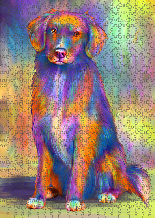 Paradise Wave Nova Scotia Duck Toller Retriever Dog Puzzle  PUZL95084