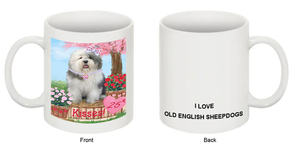 Rosie 25 Cent Kisses Old English Sheepdog Coffee Mug MUG51375